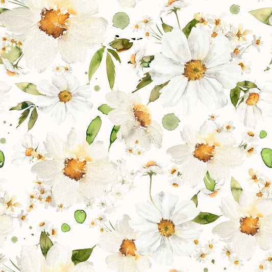 Watercolor Daisy Dreams Wallpaper‚Å†