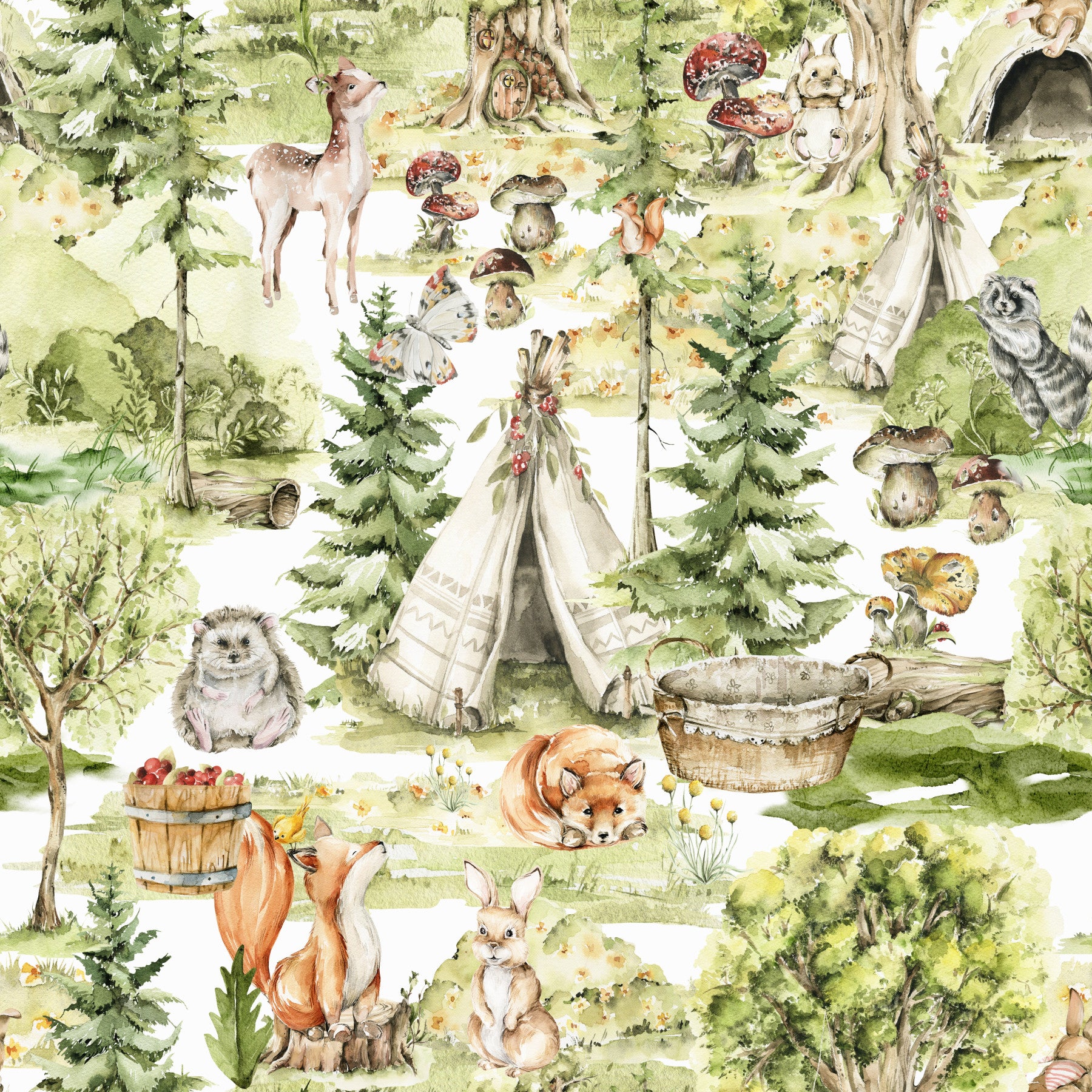 Enchanted Forest Tales Wallpaper⁠