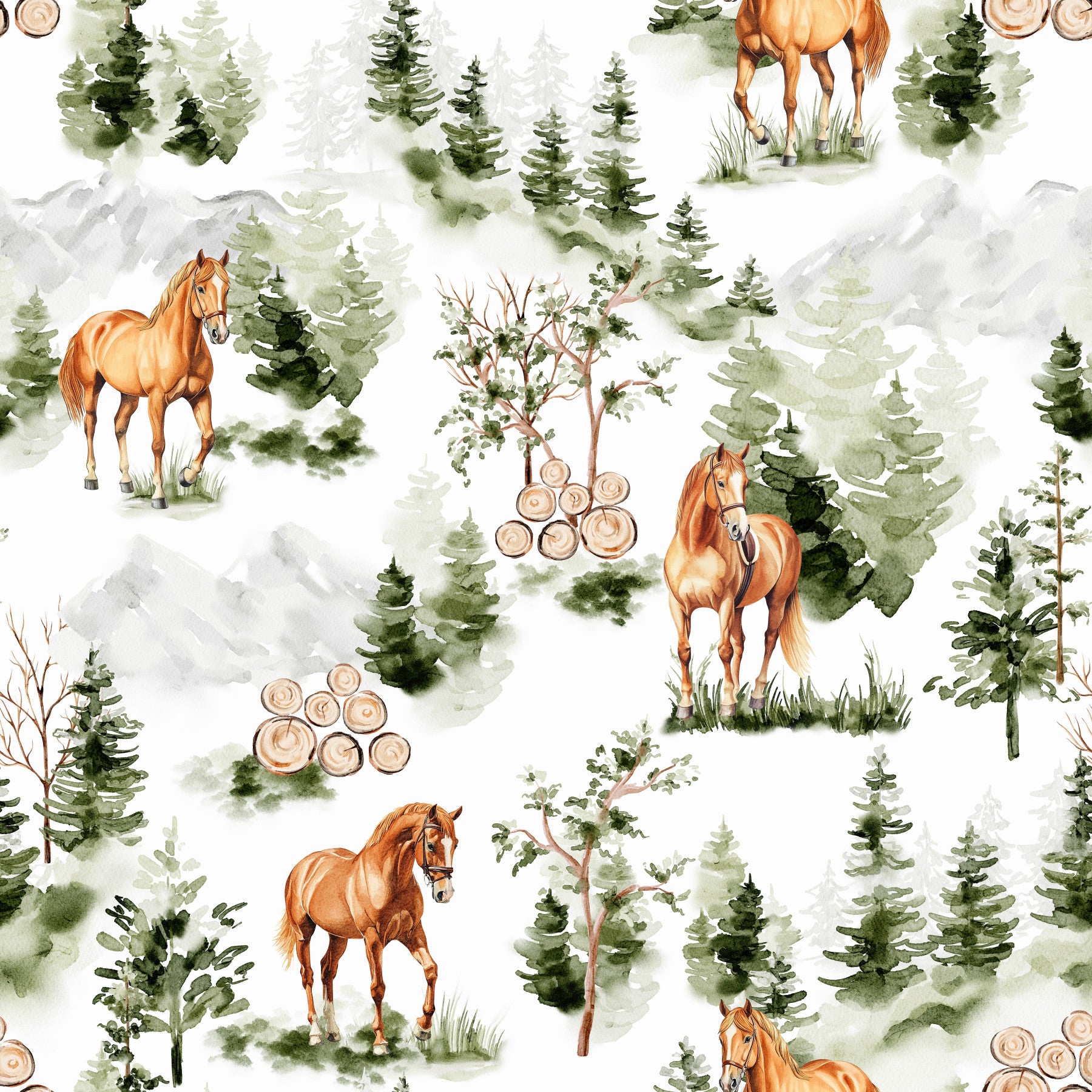 Wild Horses Vista Wallpaper⁠