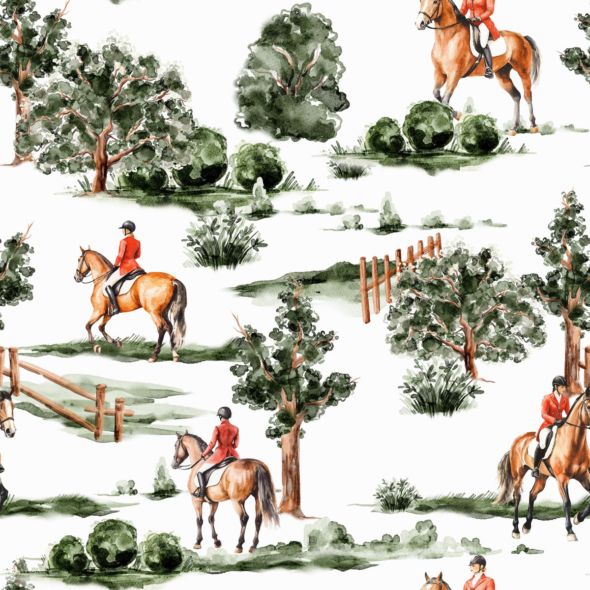 Equestrian Dreamscape Wallpaper⁠ in your room