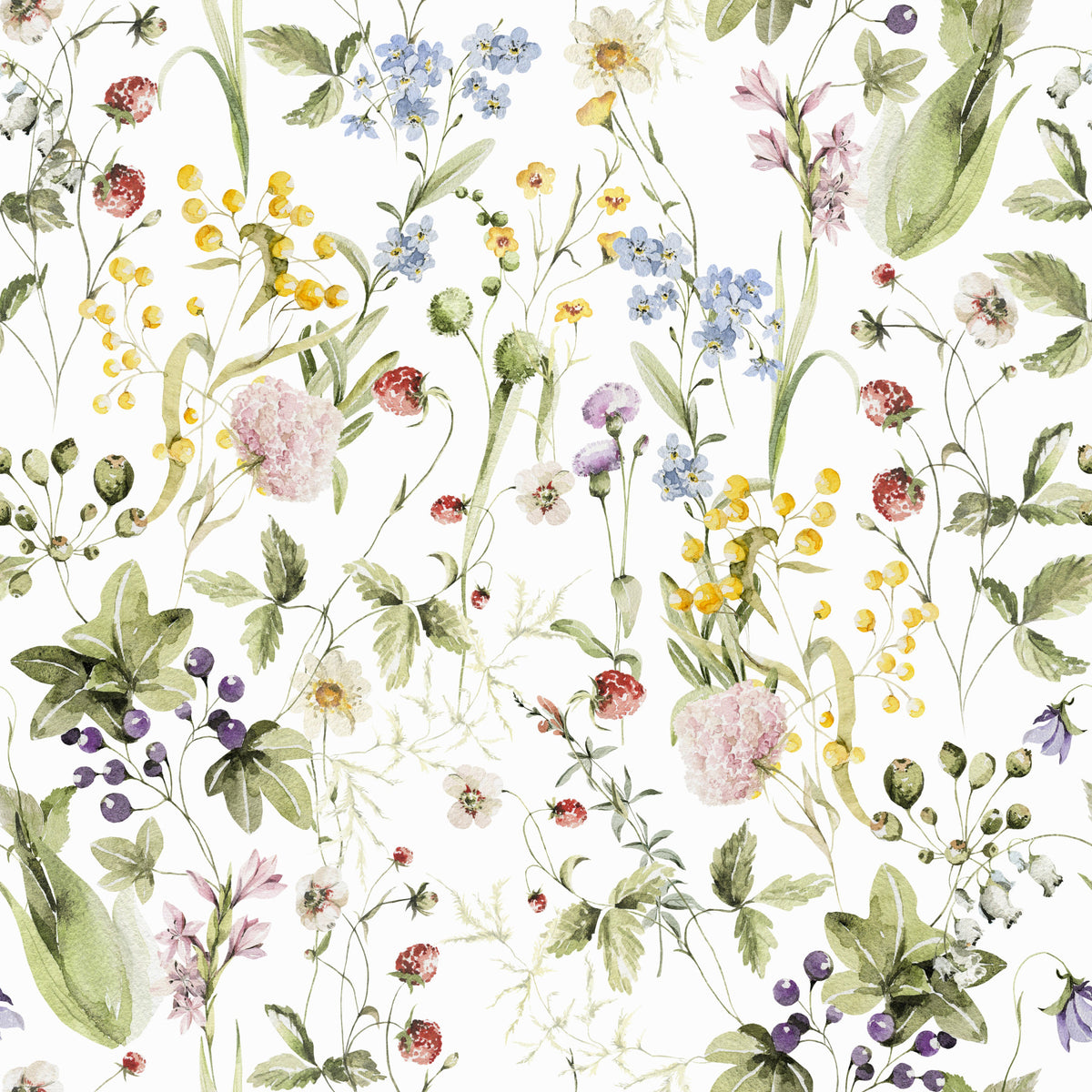 Wildflower Dreams Wallpaper⁠ in your room — zoomed