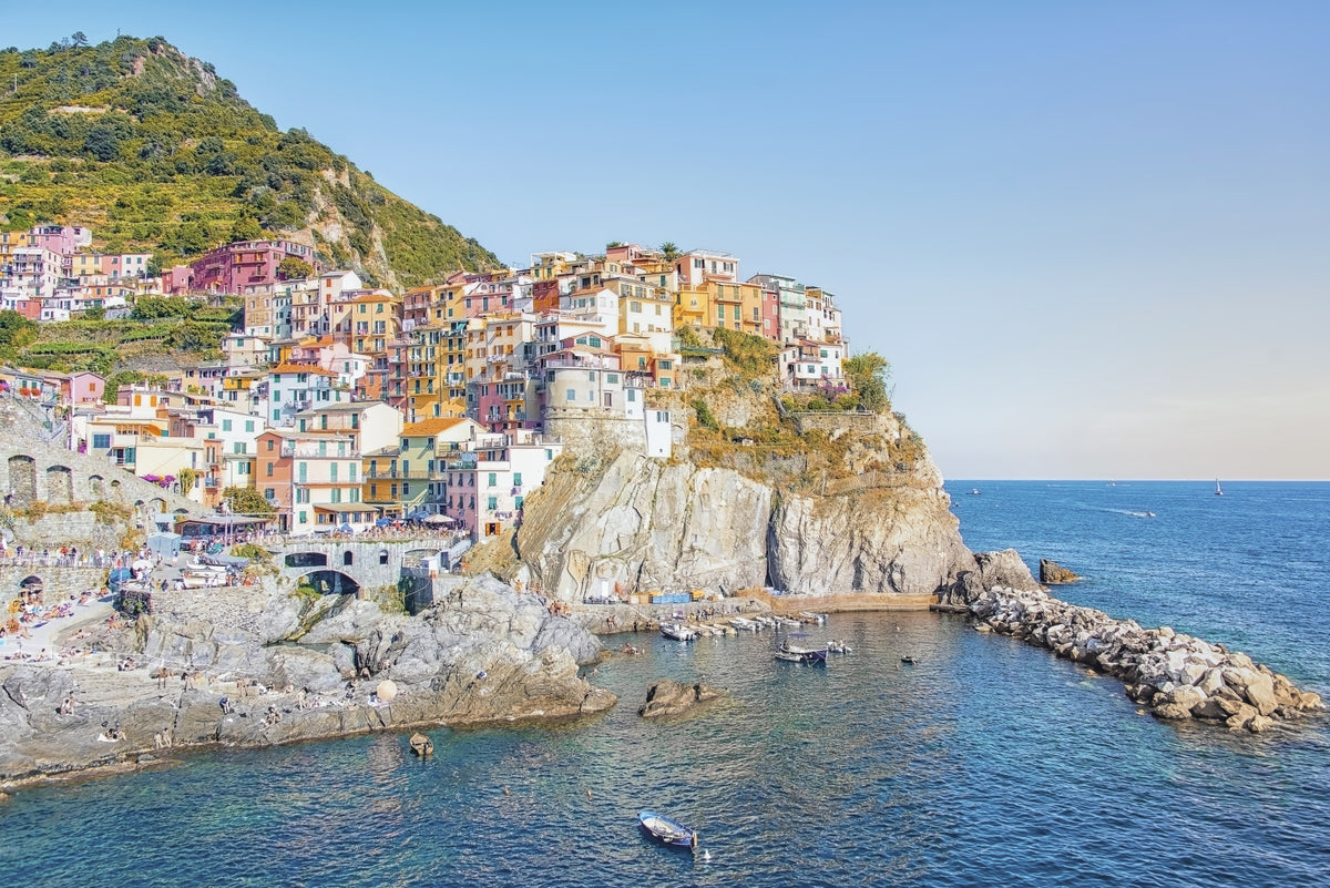 Cinque Terre Coast Wall Mural in your room