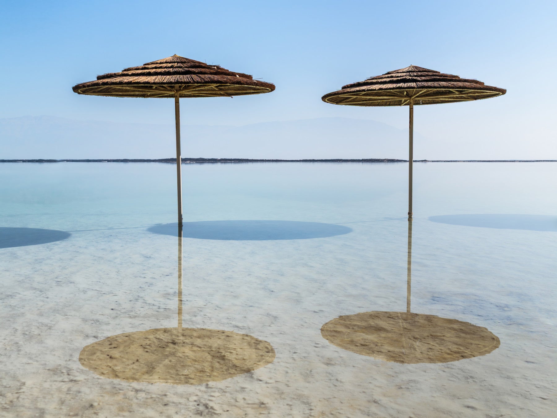 Beach Parasols Wall Mural
