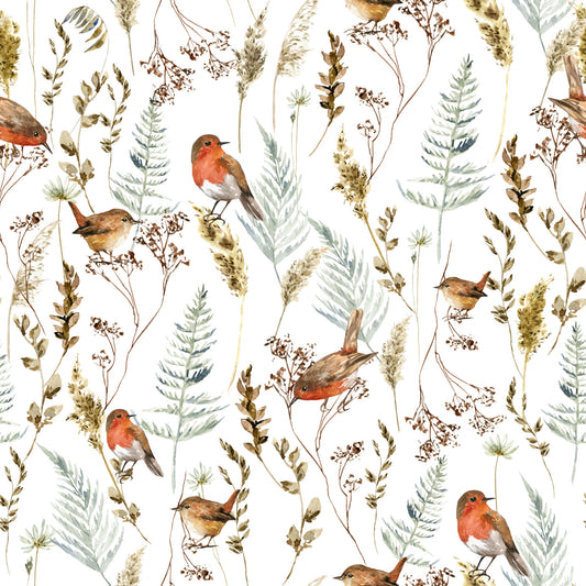 Winter Robins' Song Wallpaper‚Å†