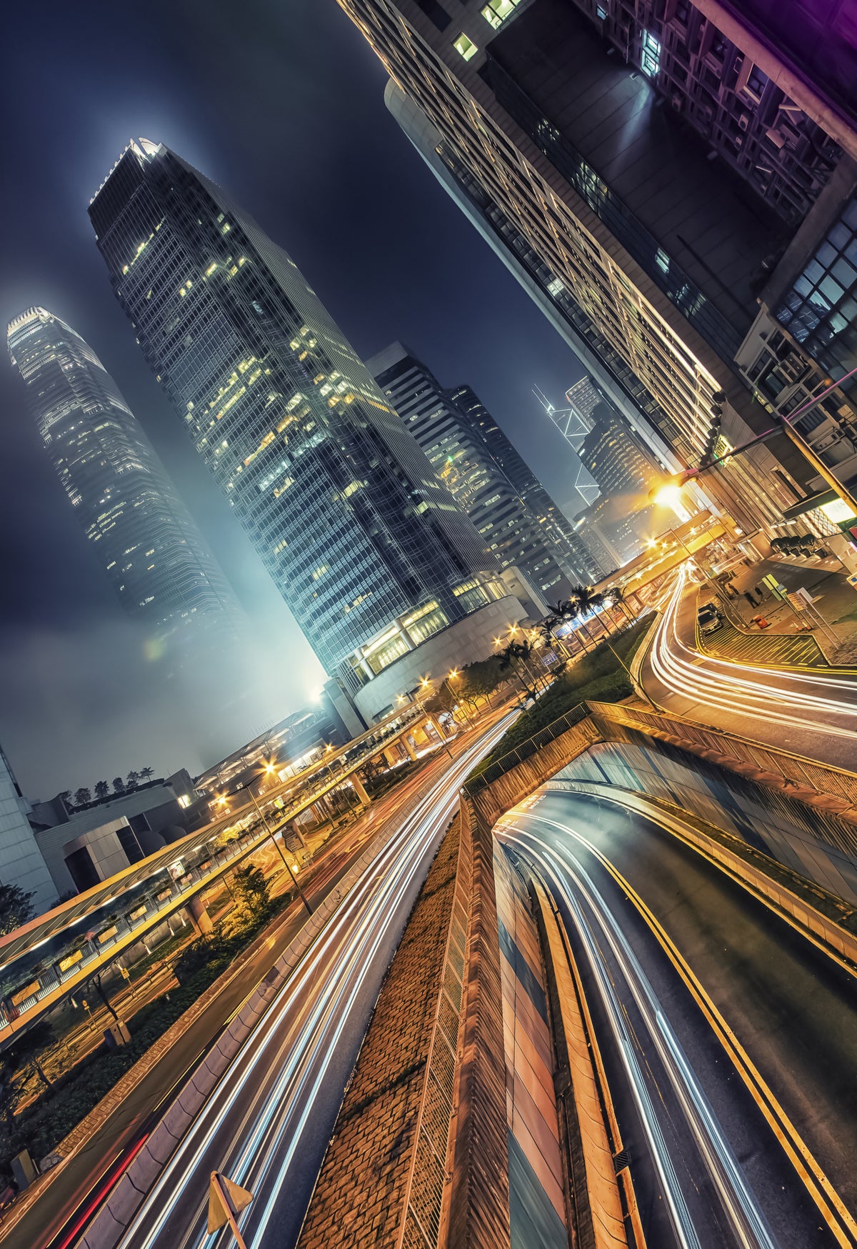 Skyline Velocity Wall Mural
