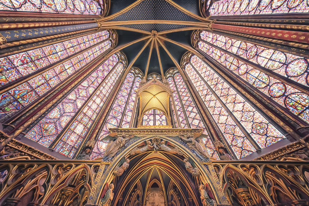 Gothic Radiance Wall Mural in your room