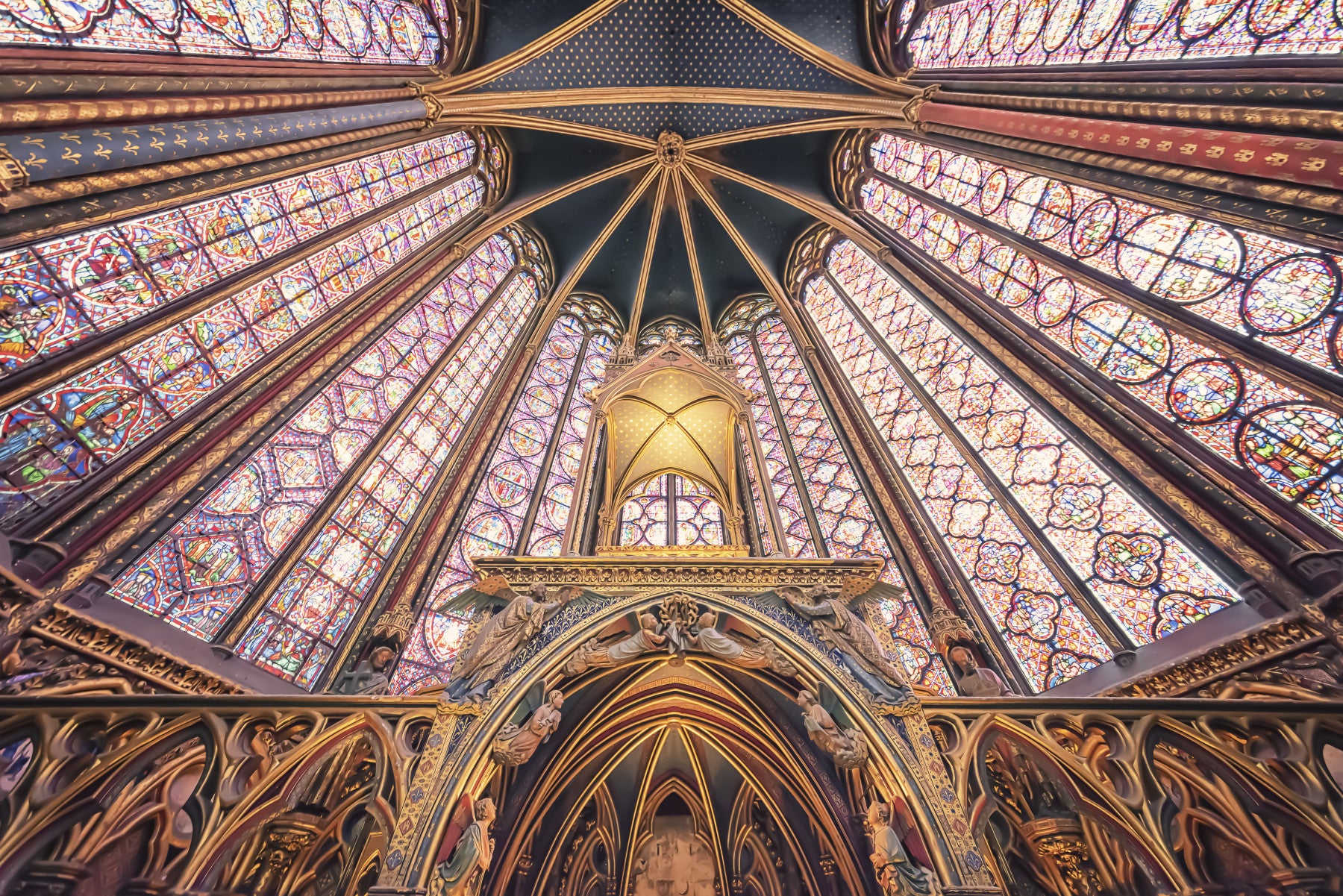 Gothic Radiance Wall Mural