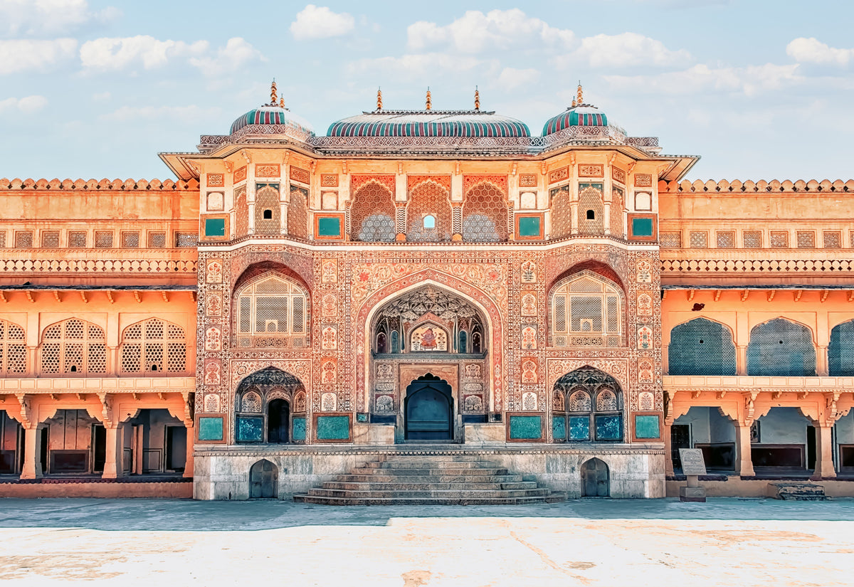 Amber Palace Majesty Wall Mural in your room — zoomed