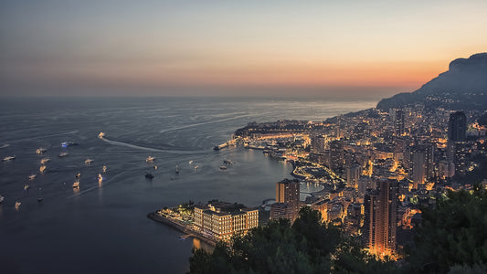 Monaco Nights Wall Mural