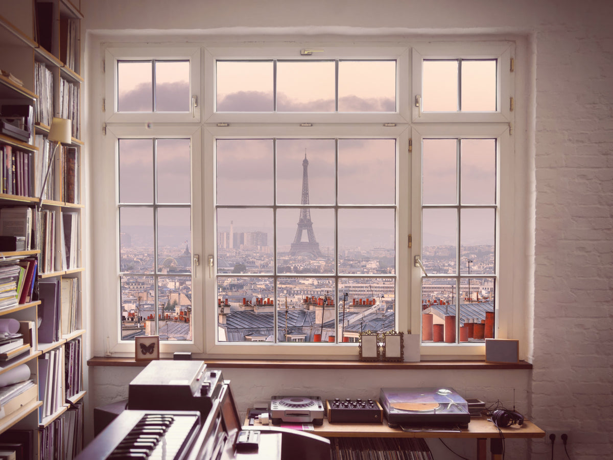 Window to Paris Wall Mural in your room