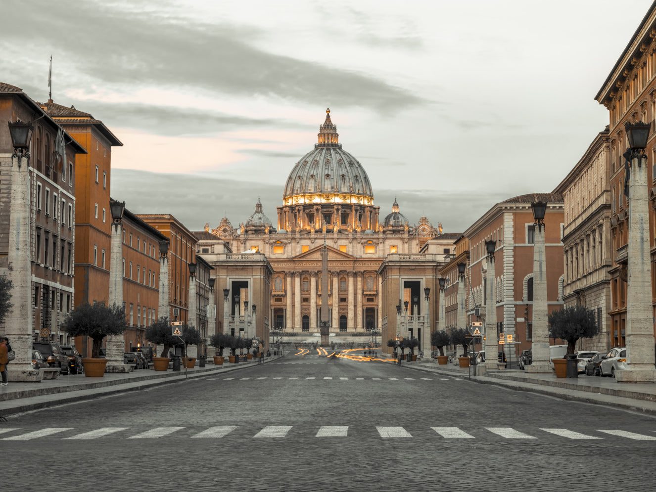 Eternal City Vista Wall Mural