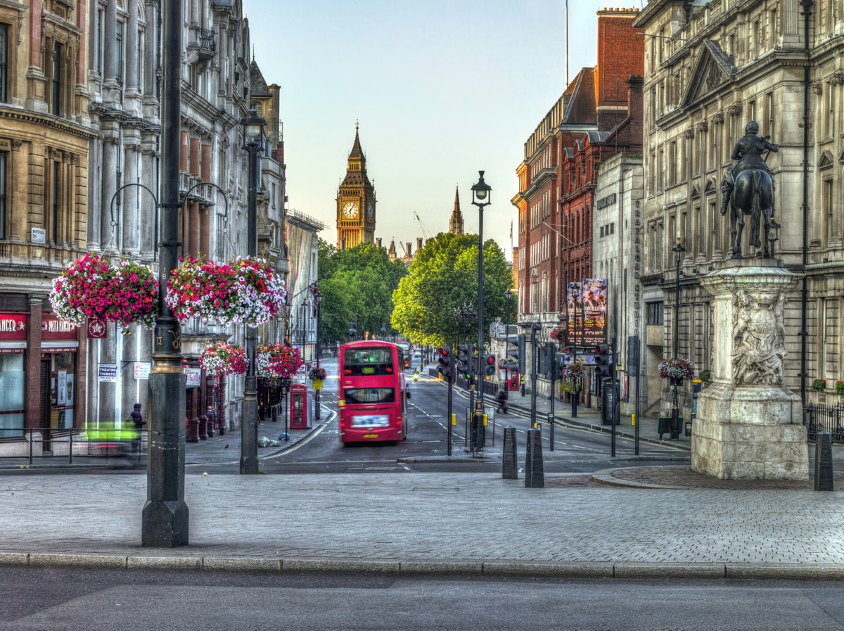 London Calling Wall Mural in your room — zoomed