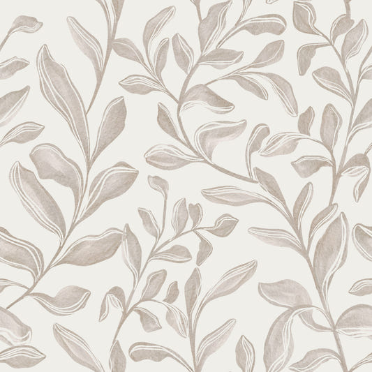 Watercolor Leaves Wallpaper⁠
