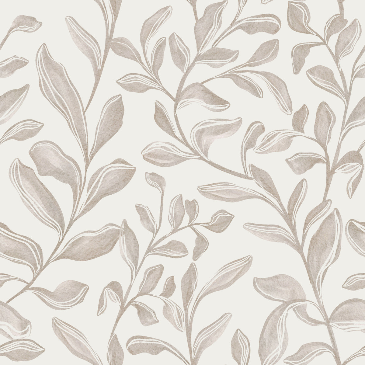 Watercolor Leaves Wallpaper⁠