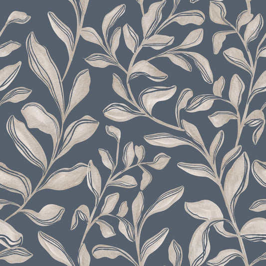 Ethereal Leaves Wallpaper⁠