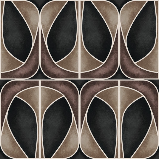 Softy DeÃÄco Geometries -  Dramatic Charm Wallpaper‚Å†