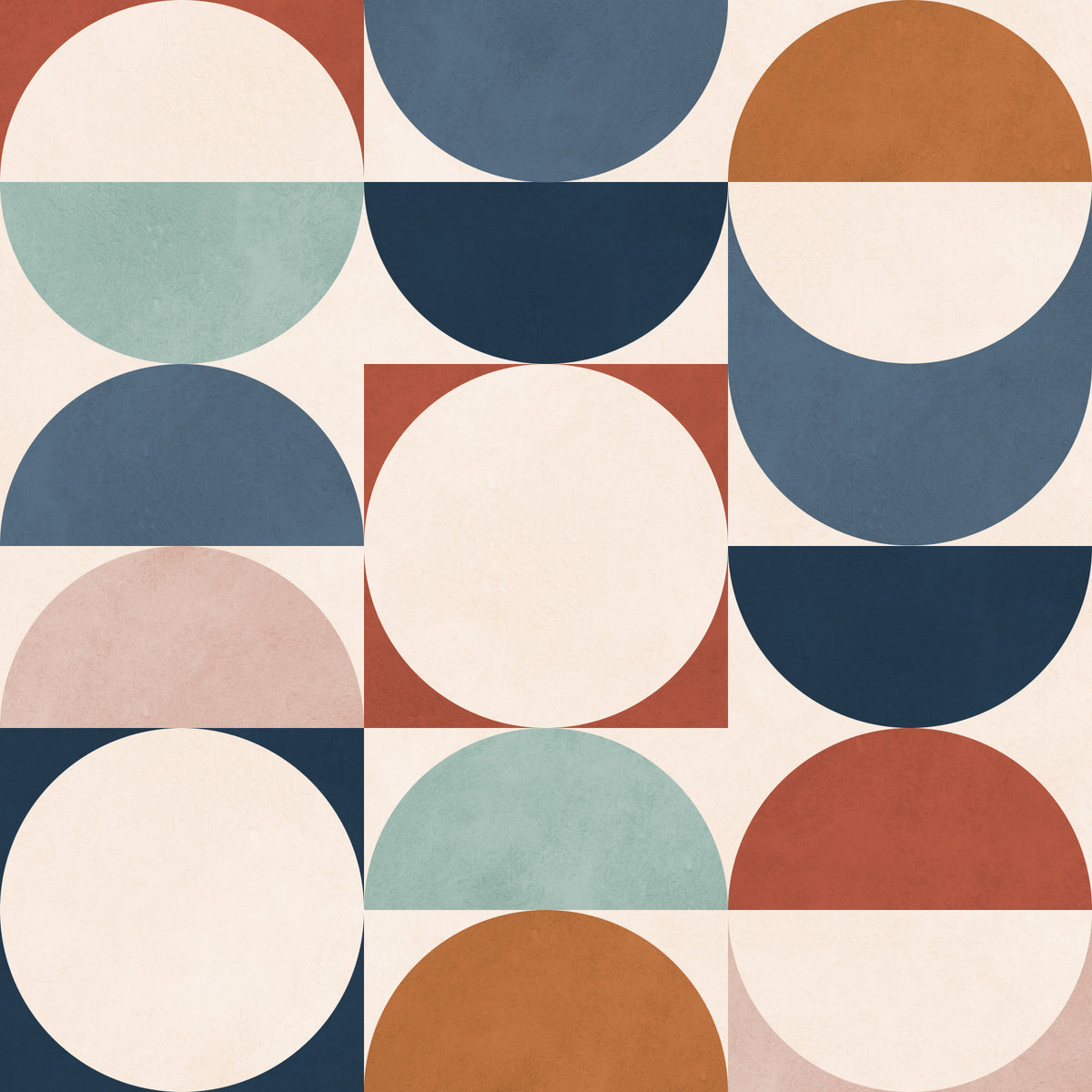 Color Block Eclipse Wallpaper⁠