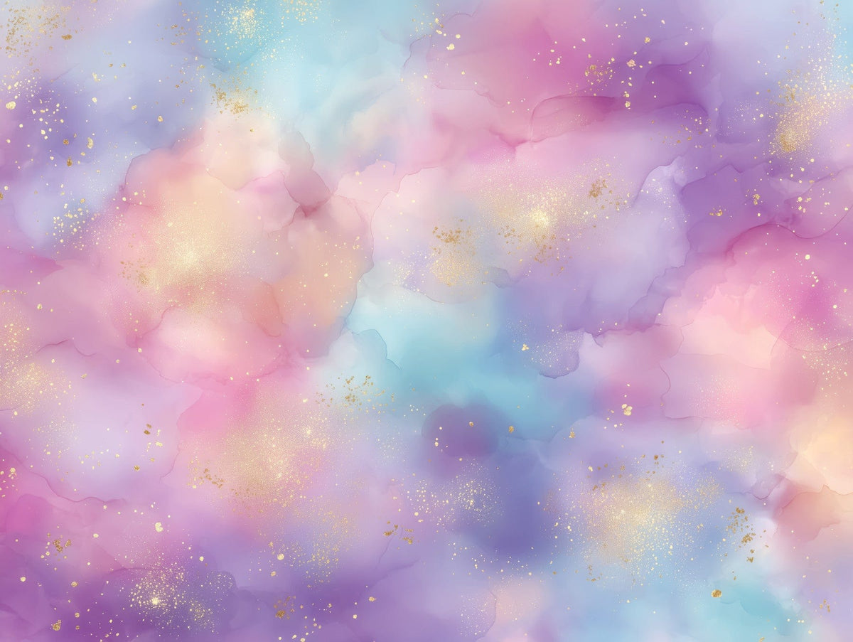 Golden Dust Fantasy Wall Mural in your room