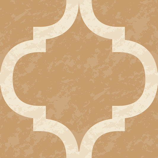 Moroccan Ogee - Golden Tan Wallpaper‚Å†