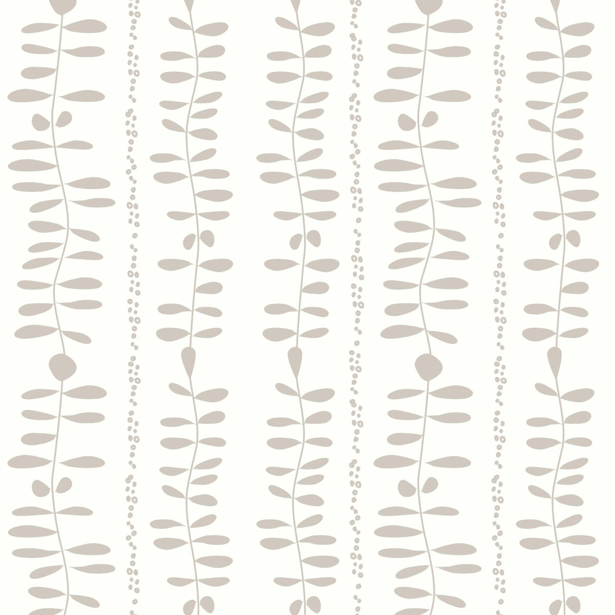 Leaves Cascade Cream Wallpaper⁠