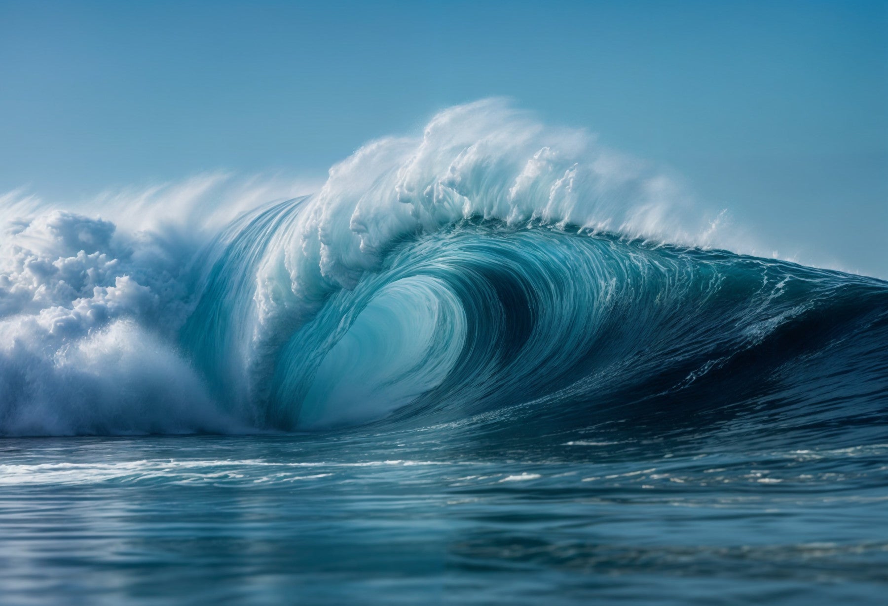 Crashing Tide Wall Mural