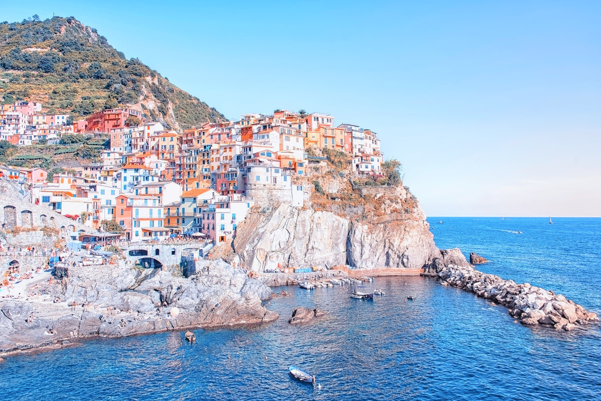 Italian Village Wall Mural in your room