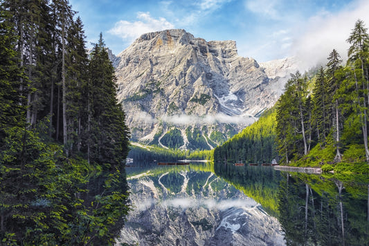 Lake Braies Majesty Wall Mural