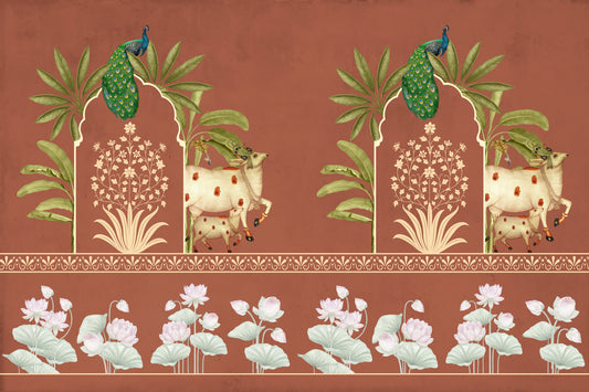 Royal Pichwai Heritage Wall Mural