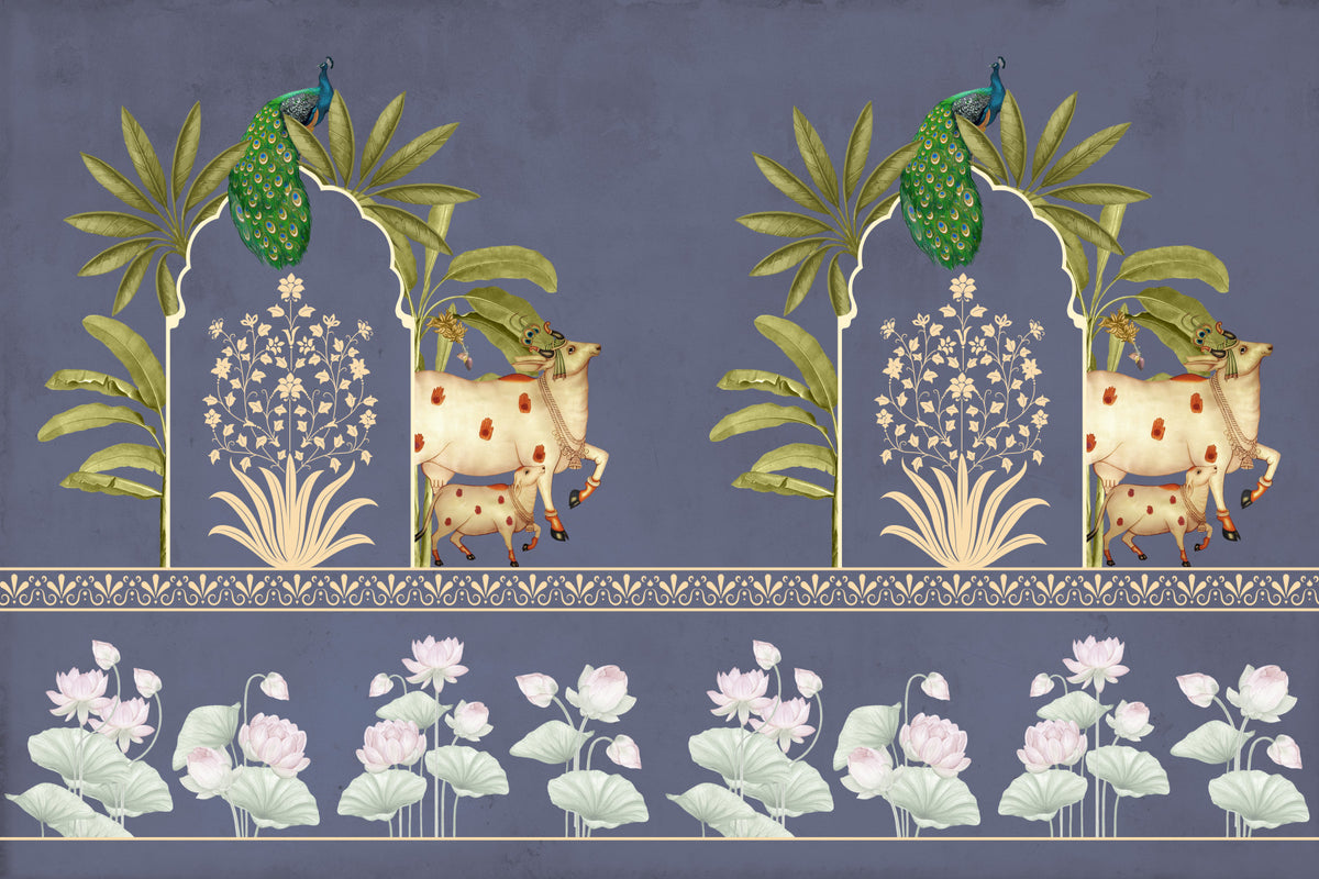The Neelambar Arch Wall Mural