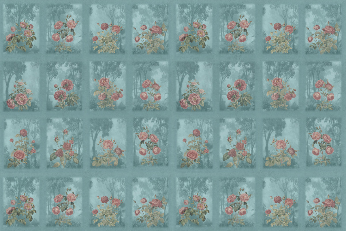 Forest Rose Dreams Wall Mural in your room