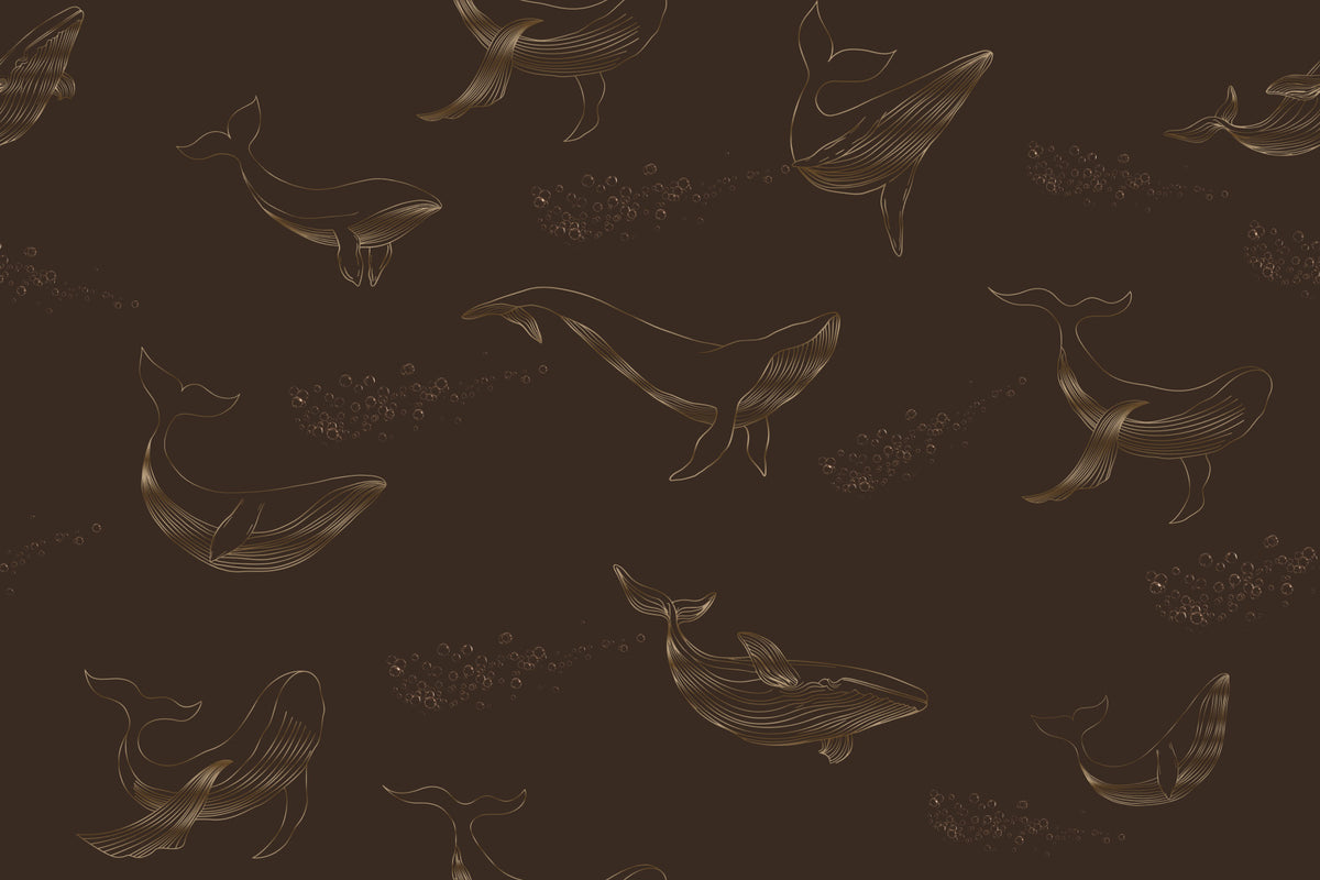Whale Song Wall Mural