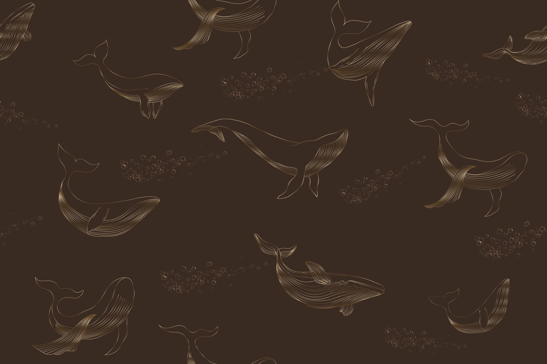 Whale Song Wall Mural