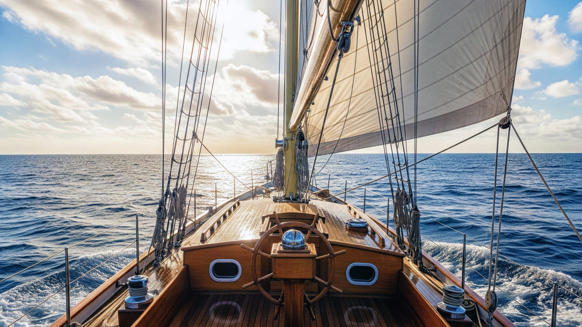 Sailing Away Wall Mural