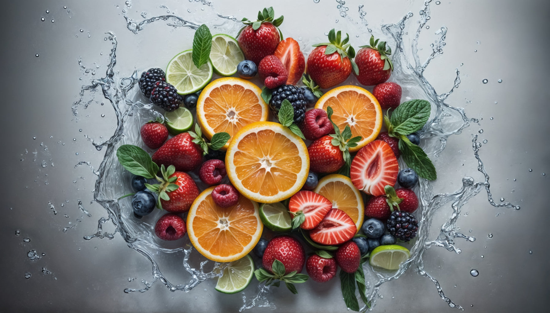 Fresh Splash Wall Mural