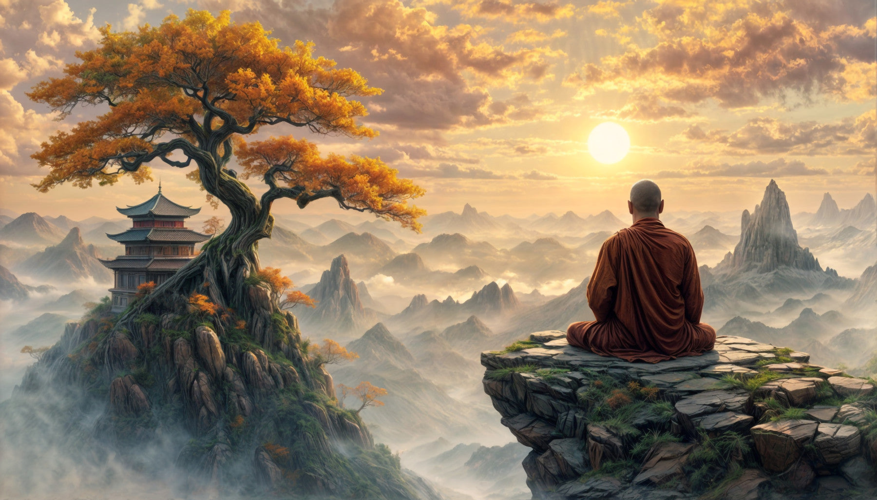 Dawn Serenity Mural