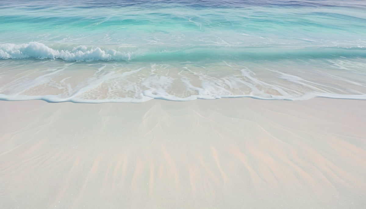 Coastal Paradise Wall Mural in your room — zoomed