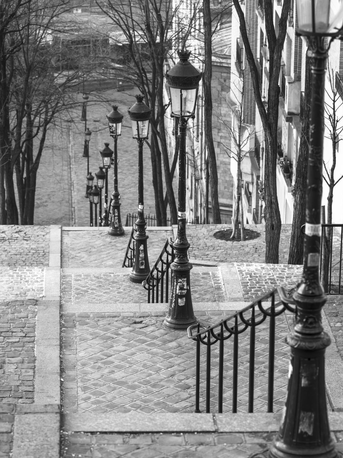 Montmartre steps Wall Mural in your room