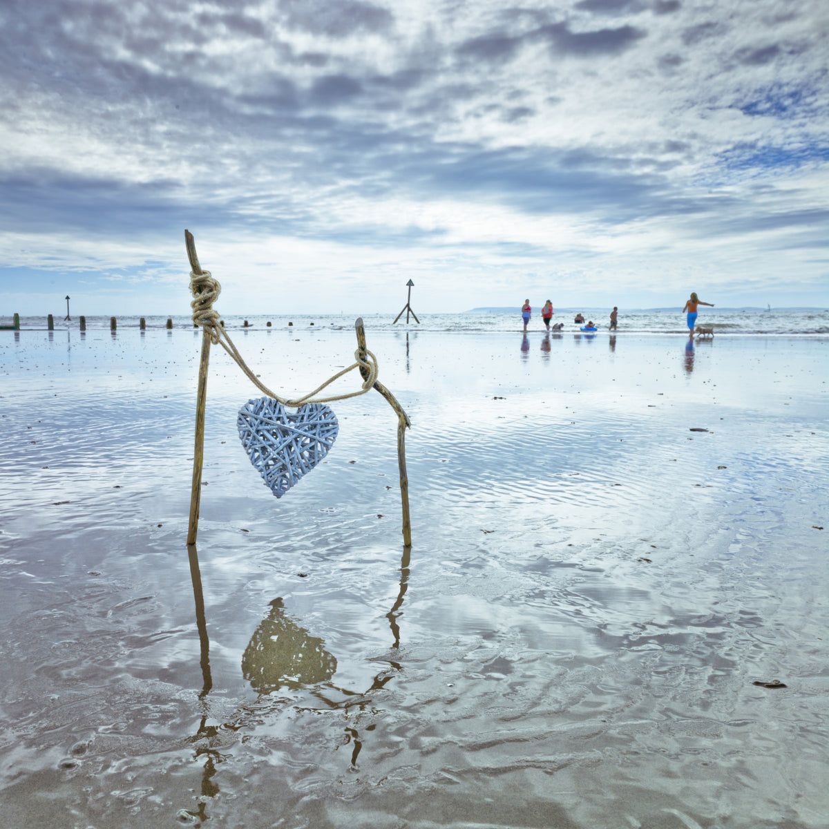Beach Love Wall Mural in your room