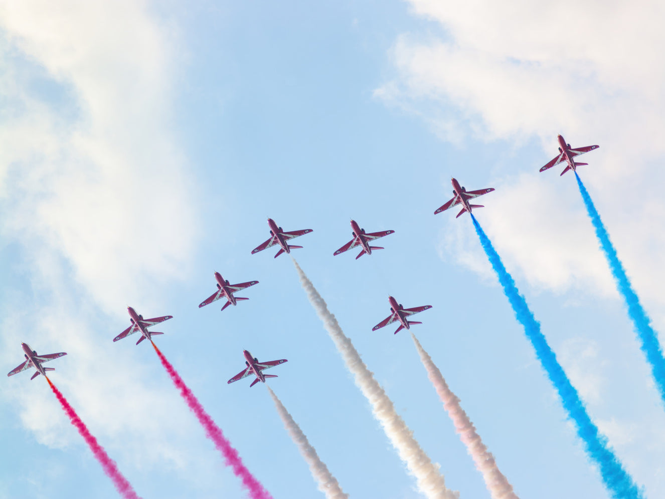 Air Show Spectacle Wall Mural