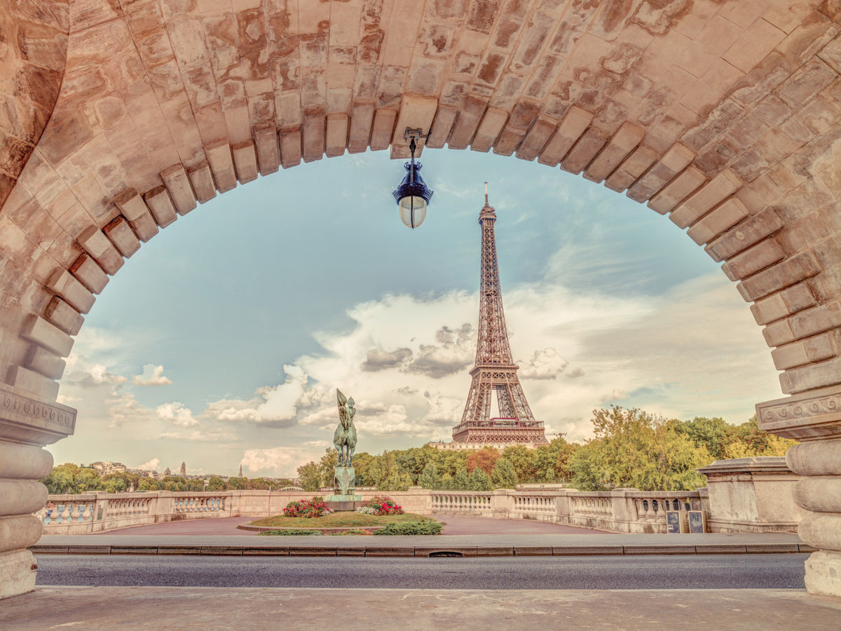 Parisian Vista Wall Mural in your room — zoomed