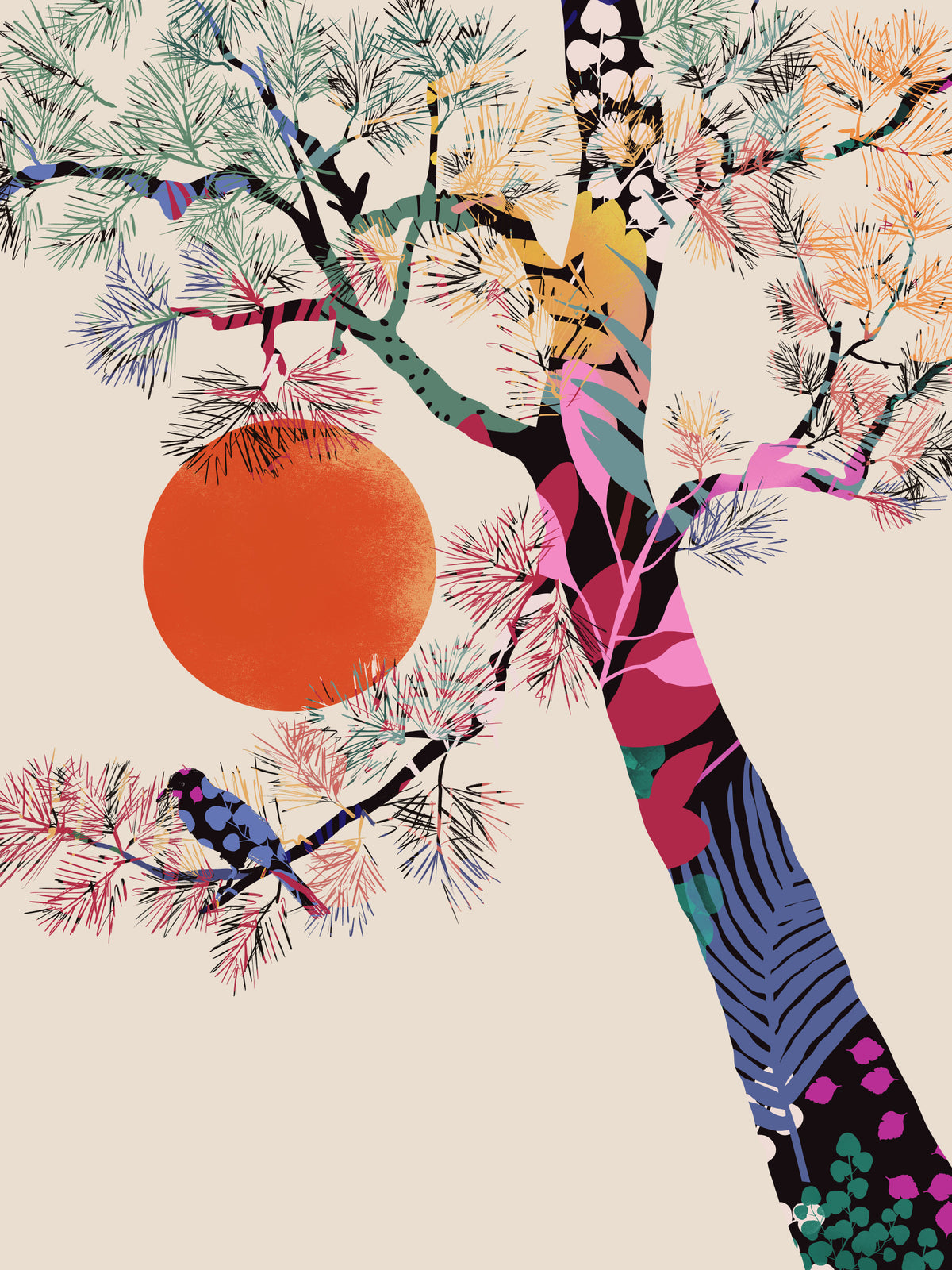 Japanese Summer Wall Mural in your room