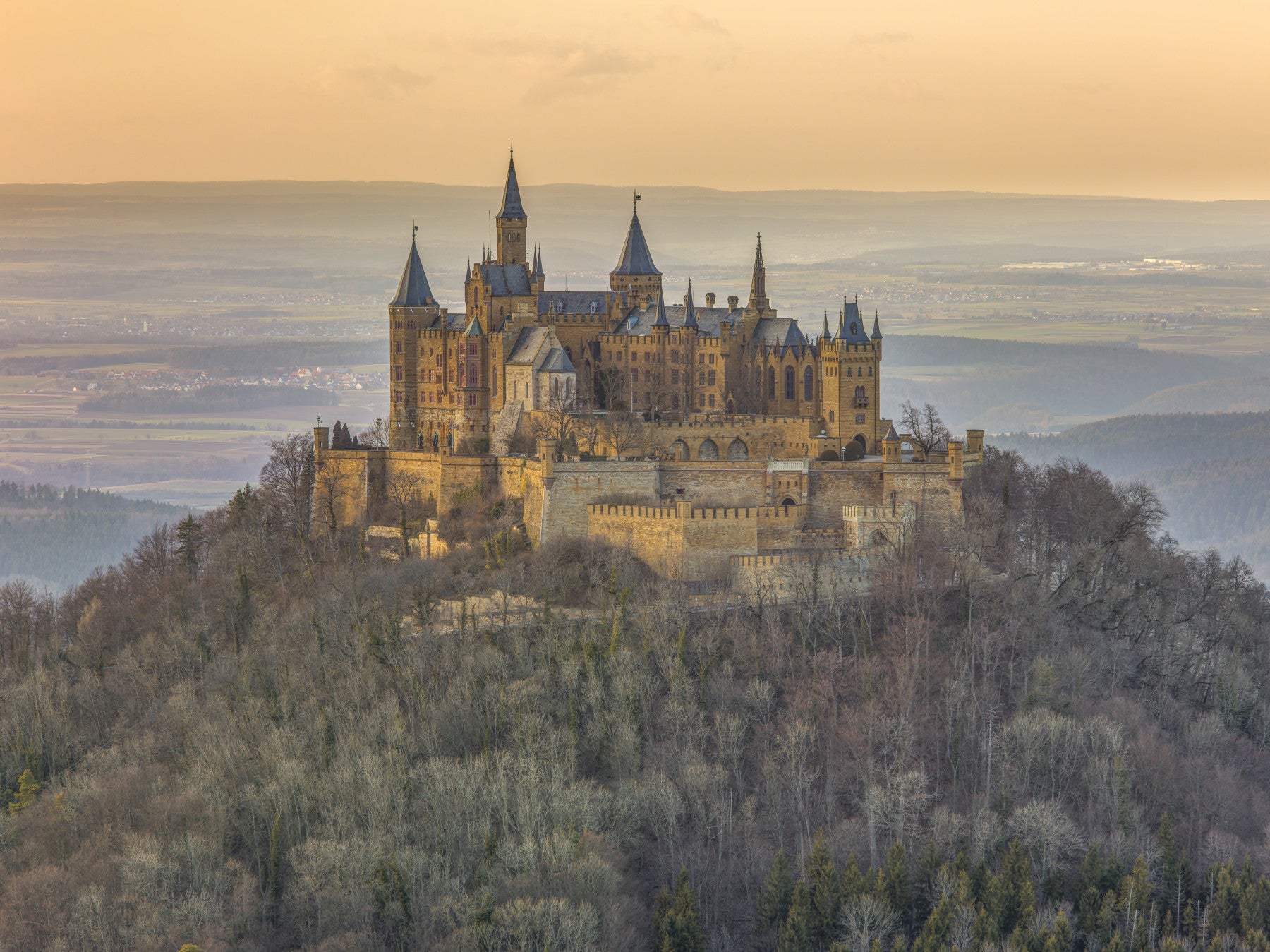 Castle Majesty Wall Mural in your room — zoomed