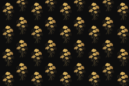 Ginkgo Luxury Gold Wall Mural