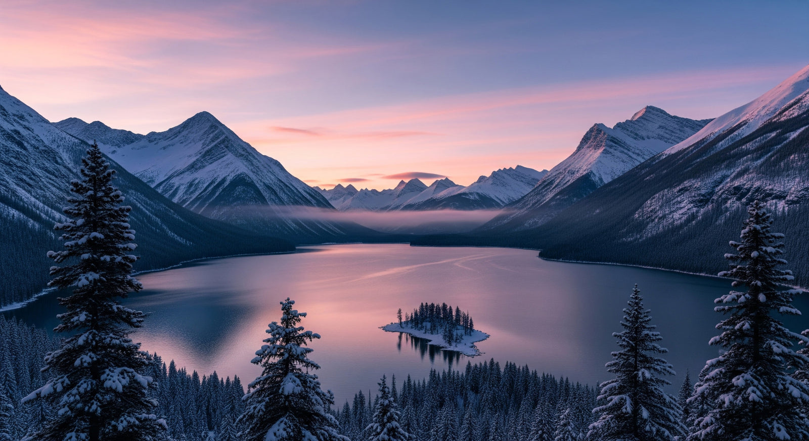 Mural de pared La calma del invierno