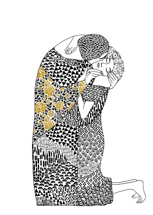 Il murale del bacio