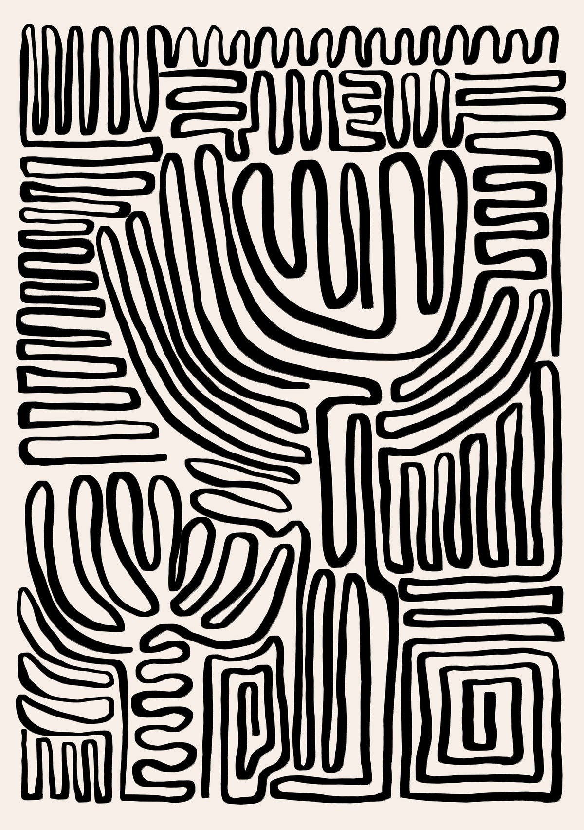 Wandbild „Tribal Echo“ in your room
