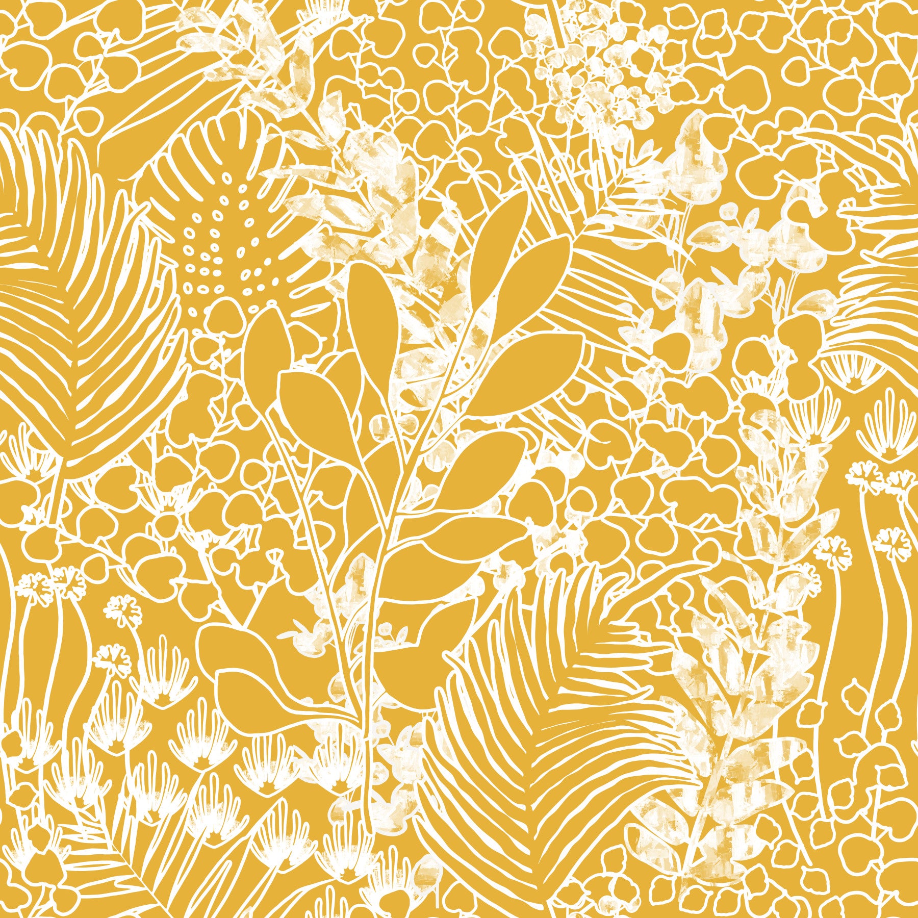 Golden Meadow Traumtapete