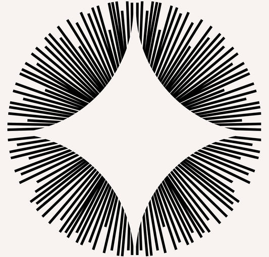 Papier peint décoratif Starburst