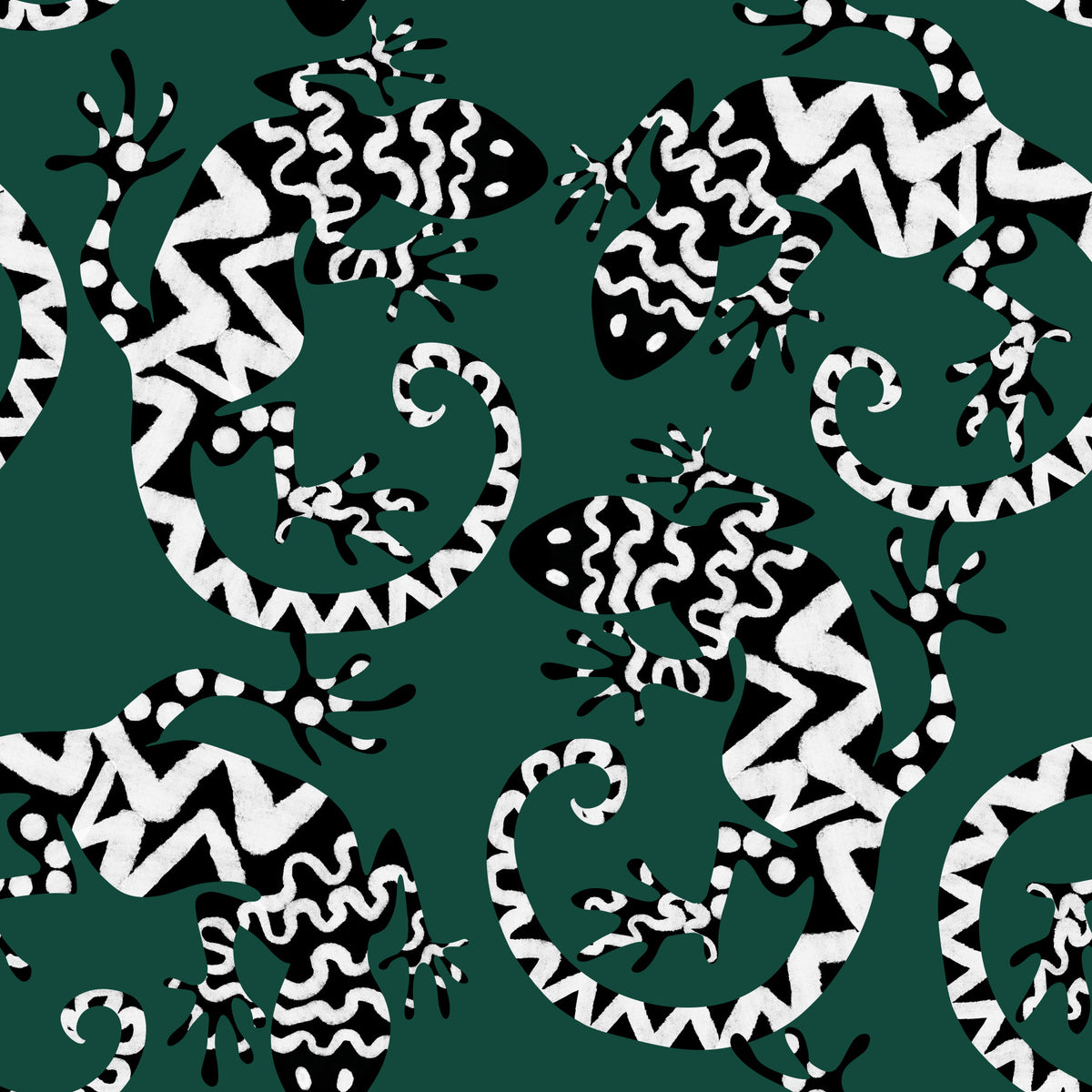 Papier peint Gecko Groove in your room