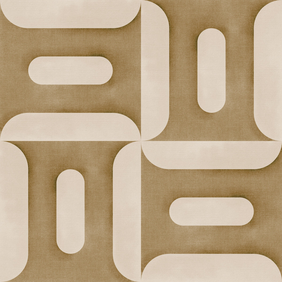 Papier peint Camel à motifs géométriques texturés modernes in your room — zoomed